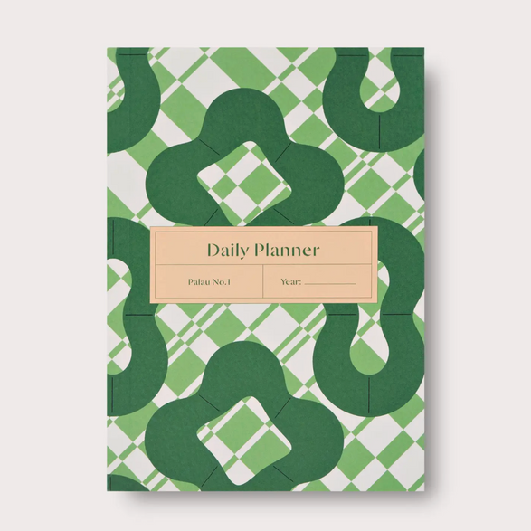 Undated Daily Planner: Palau