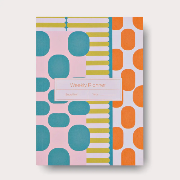 Undated Pocket Weekly Planner: Seoul