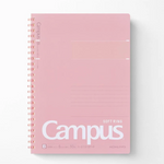 Lined Notebook: Pink Kokuyo Soft Ring (B5)