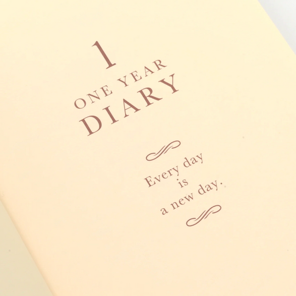 Midori One Year Diary (1 Day 1 Page)