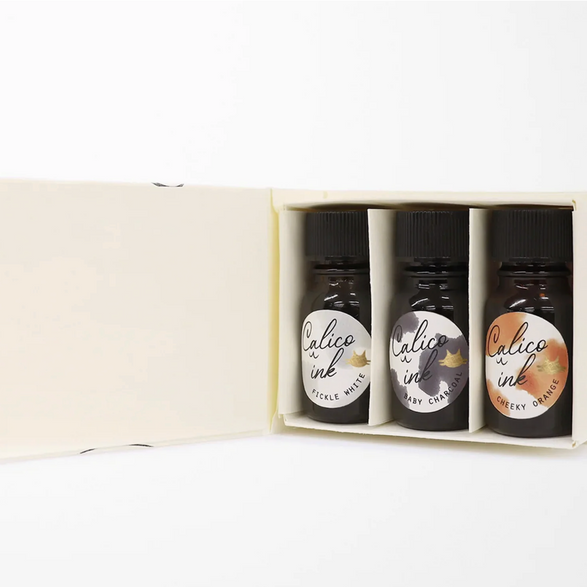Calico Cat Fountain Pen Ink - Set of 3