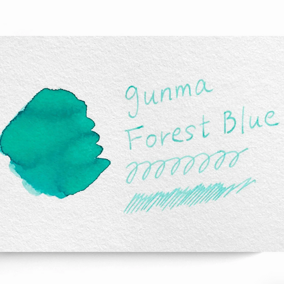 Gunma Forest Blue Fountain Pen Ink (18ml)