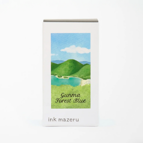 Gunma Forest Blue Fountain Pen Ink (18ml)