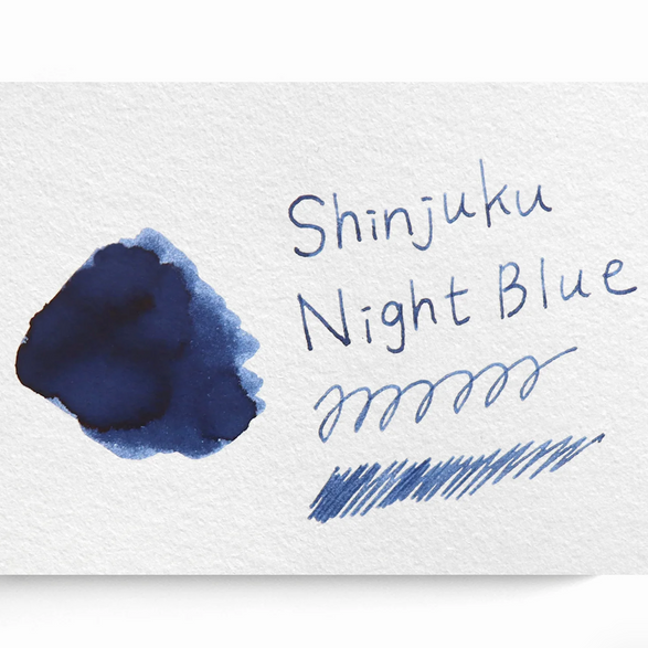 Shinjuku Night Blue Fountain Pen Ink (18ml)