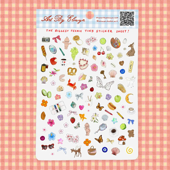 The Biggest Teenie Tiny Sticker Sheet