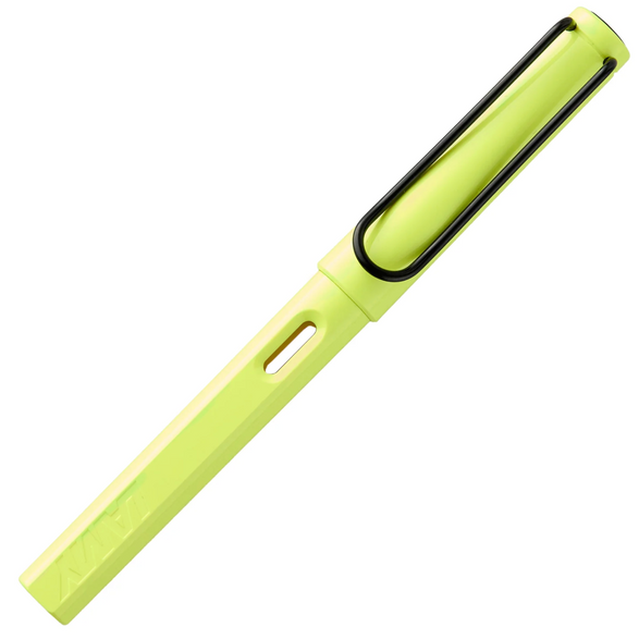 LAMY Safari Fountain Pen (Neon Yellow) - 2 nib options