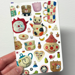 Mini Dot Grid Notebook: Ceramics
