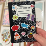 Mini Lined Notebook: Composition