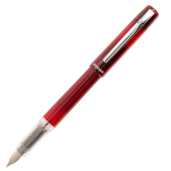 Platinum Prefounte Fountain Pen (Fine) - Crimson Red