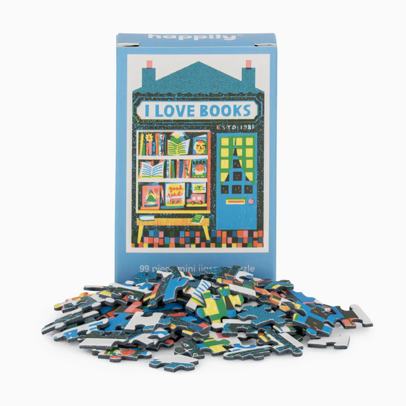 Mini Bookshop Puzzle - 99 Pieces