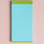 To Do Notepad - Olive/Blue