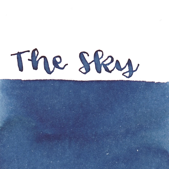 The Sky Fountain Pen Ink