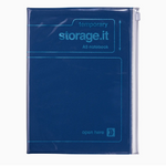 Refillable Notebook - Navy (A5)