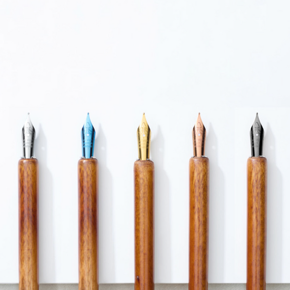 Wearingeul Writer's Nib Tin - Set of 5