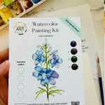 Larkspur Watercolor Kit