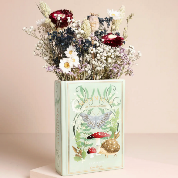 Mini Moonrise Woodland Book Vase