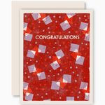 Red Confetti Congratulations