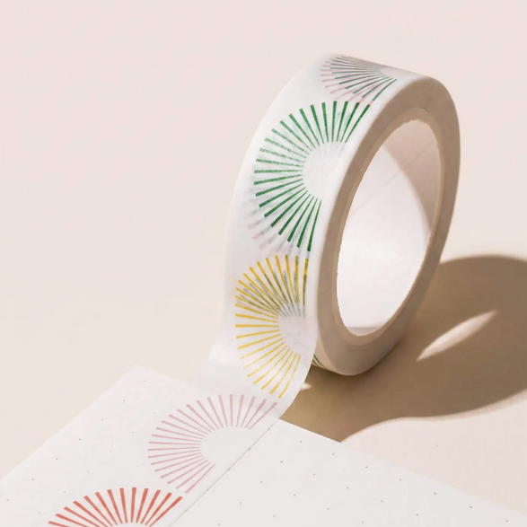 Rainbow Radius Washi Tape (15mm)