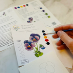 Pansy Watercolor Kit