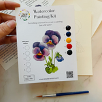 Pansy Watercolor Kit