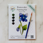 Violet Watercolor Kit