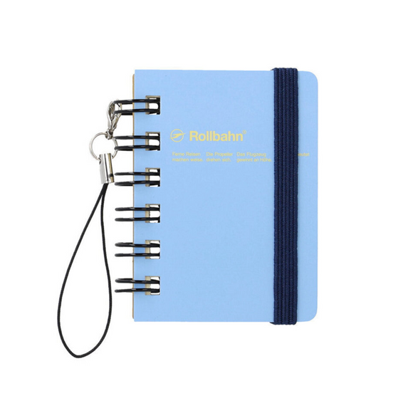 Micro Graph Rollbahn Notebook: Light Blue