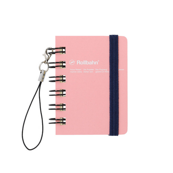Micro Graph Rollbahn Notebook: Pink