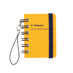 Micro Graph Rollbahn Notebook: Yellow