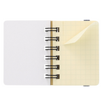 Micro Graph Rollbahn Notebook: Yellow