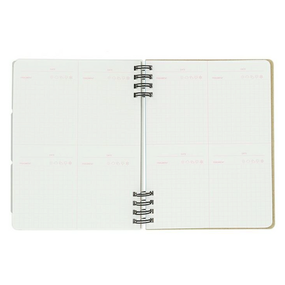 Rollbahn Flexible Cover 360 Notebook - Greige