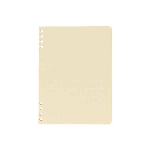 Rollbahn Flexible Notebook Graph Refill - Cream