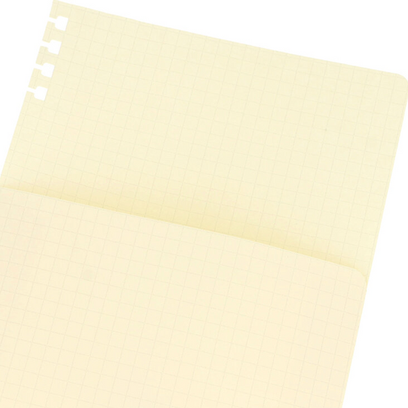 Rollbahn Flexible Notebook Pocket Pages Refill - Cream