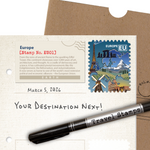 Europe Travel Stamp