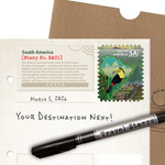 South American Travel Stamp