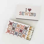 I Love Sewing Matchbox