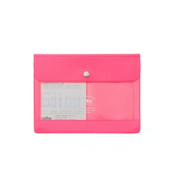 Neon Pink General Purpose Pouch (A6)