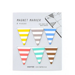 Striped Magnet Marker Set