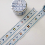 Blue Lace Washi Tape (20mm)