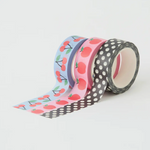 Apple Washi Tape - Set of 3