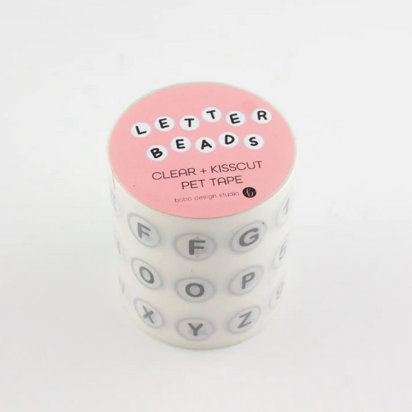 Letter Beads PET Tape (50mm)