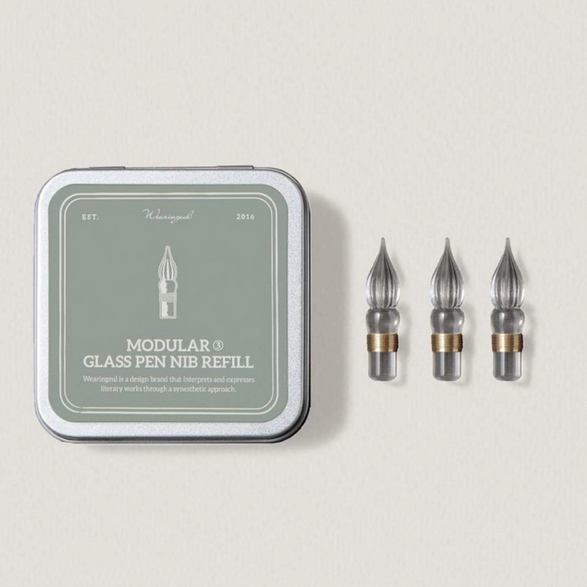 Modular Glass Pen Nib Refill