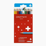 Swisscolor Watercolor Pencils - Set of 12