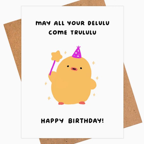 Delulu Happy Birthday