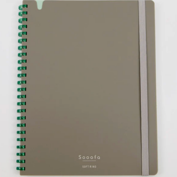 Graph Notebook: Grey Sooofa Soft Ring (A5)