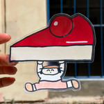 Cheesecake Sticker