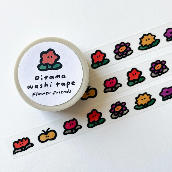 Flower Friends Washi Tape (15mm)