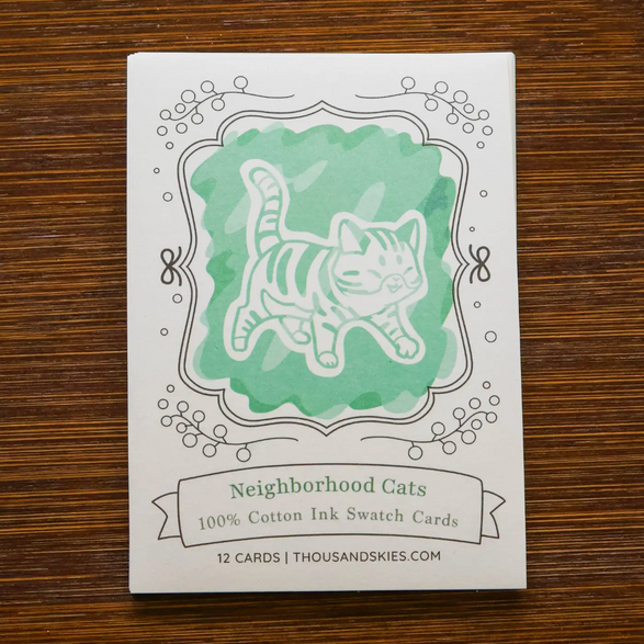 Neighborhood Cats Ink Cards
