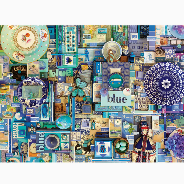 Blue Puzzle - 1,000 Pieces