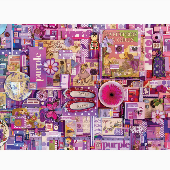 Purple Puzzle - 1,000 Pieces