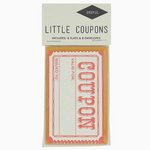 Tiny Coupon Notes - Set of 8